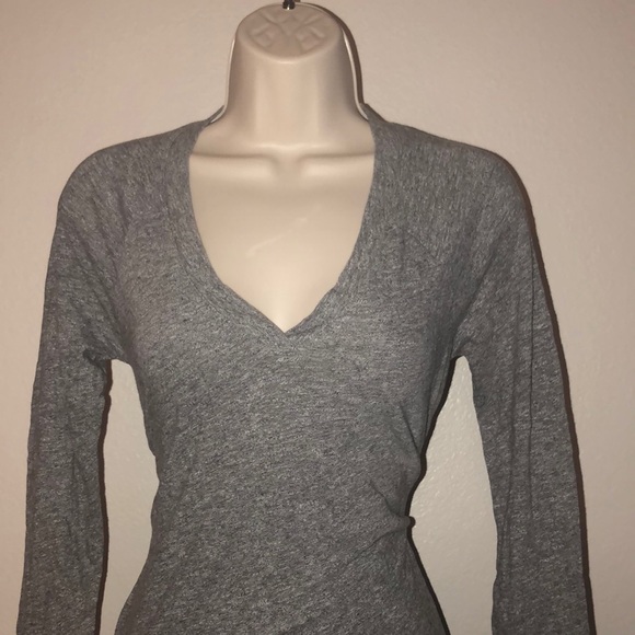 NWOT V-neck shirred dress - Picture 6 of 8